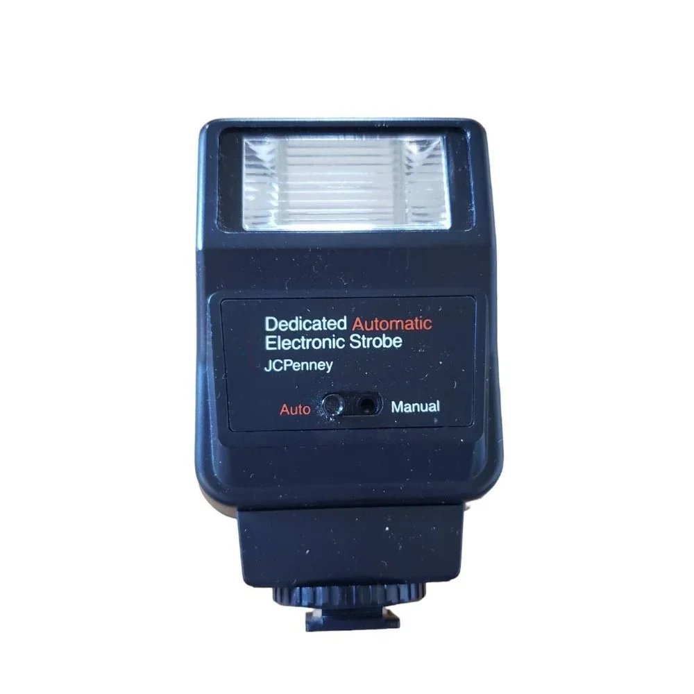 JCPenney Camera Flash Automatic Strobe for Pentax FOR PARTS ONLY NOT TESTED